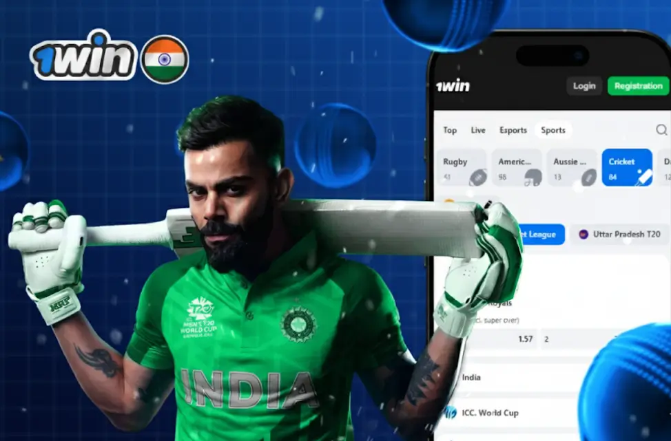 Sports betting section highlighting matches and odds on 1win Sports betting section highlighting matches and odds on 1win